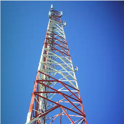 45 60 độ góc Telecom ăng-ten tháp 3 chân 4 chân góc tự hỗ trợ lưới tháp
