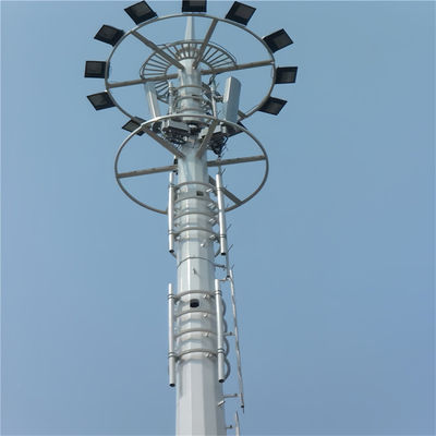 Truyền thông Truyền hình Truyền thông Đài chỉ Antenna Tower ASTM A123/ ISO 1461