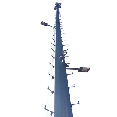10M 30M 45M 60MDù nhỏ gọn đắm nóng mạ xăng Monopole tháp 5G Wifi Telecom Rooftop truyền thông ăng-ten