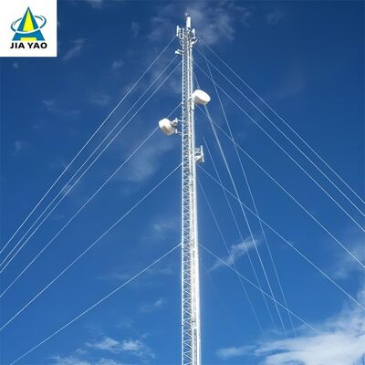 33 Tháp Guyed thích ứng với gió cao 60M Chi phí hiệu quả cho vùng phủ sóng băng thông rộng ở nông thôn