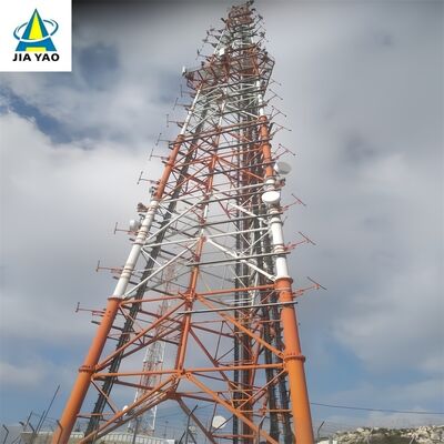 48m 60m 70m 77Meter Dấu chân nhỏ gọn 3 Tháp viễn thông ống cho phố đi bộ đô thị 5G