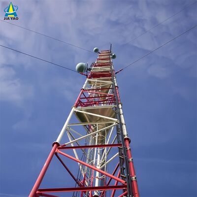 48 50 60M Tháp dây có thể điều chỉnh độ căng cho vùng phủ sóng tín hiệu đồng cỏ