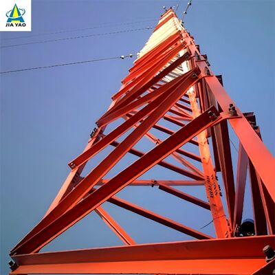 35 42 Tháp mạ kẽm nhúng nóng 48M cho Mạng viễn thông vùng Gobi