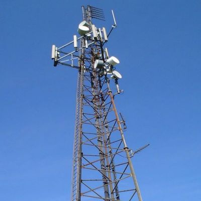 Tubular Telecom Steel 3 Legged Tower Mạng di động 4G 5G tín hiệu vô tuyến ăng-ten Tam giác Tháp viễn thông &amp; phụ kiện