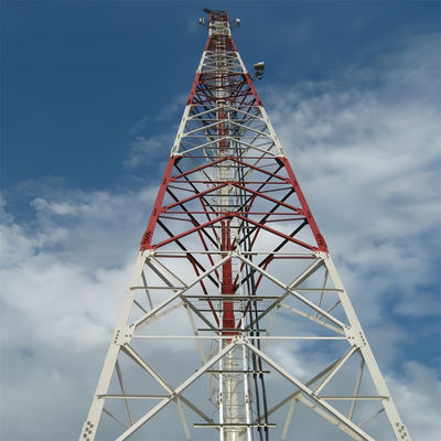 Nhà sản xuất Giá Thiết kế 15 25 35 45 55 65 M Meter Hot Dip GSM Antenna Tháp viễn thông