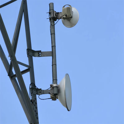Tự hỗ trợ Galvanized Wifi không dây 3 chân tháp thép góc tháp