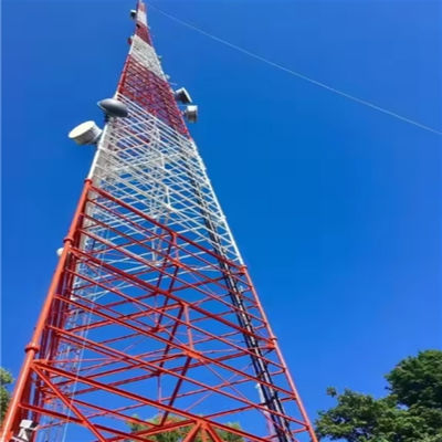 TV Antenna Pole Mast 3 chân Tháp thép ống 175M- 300M