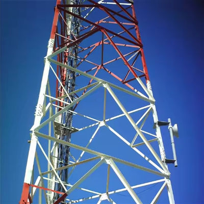 Tháp thép 3 chân góc 30m Tháp truyền thông ăng-ten