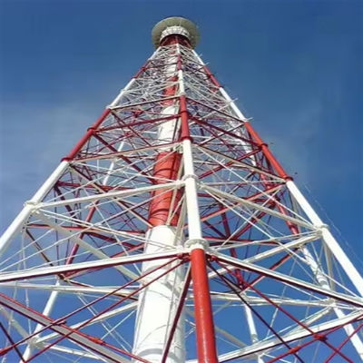 Nhà tháp tự hỗ trợ bán Hot Dip Galvanized Digital TV Receiver Cell Radio 3 Legged Tower Design