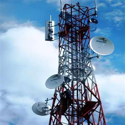 5-200M Ống thép thép thép Lattice Tower Nhà sản xuất Lattice Telecom Tower