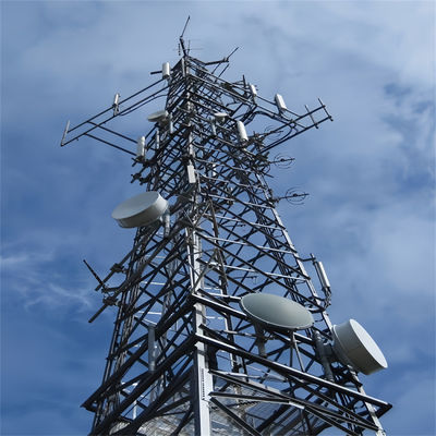 5-200M Ống thép thép thép Lattice Tower Nhà sản xuất Lattice Telecom Tower