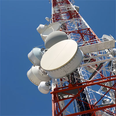 Truyền thông viễn thông Wifi 4 chân tháp tự hỗ trợ tháp truyền thông 36 -105 M