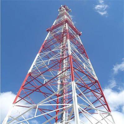 Truyền thông viễn thông Wifi 4 chân tháp tự hỗ trợ tháp truyền thông 36 -105 M