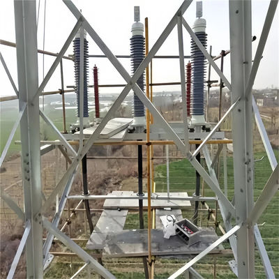 Tự đứng Lattice thép Microwave Radio Wifi viễn thông 4 chân góc tháp tế bào và Lattice Mast bán