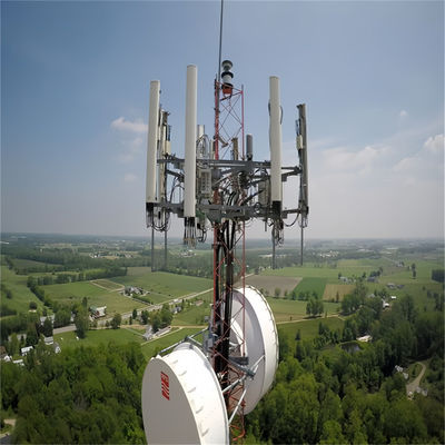 25 35 45 55 60 m Căn cứ tự hỗ trợ Đường truyền vô tuyến Đường cột Wifi Máy thu Thép viễn thông Tháp truyền thông 4 chân