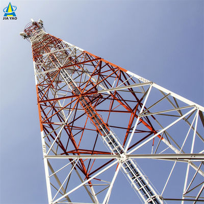 Nhà sản xuất 4 chân thép pylon 5km Wifi Transmitter And Receiver góc lưới vi sóng hỗ trợ không dây đài phát thanh
