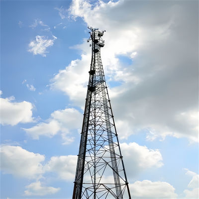 100 feet 200 feet 3 legs Tubular Lattice Tháp viễn thông FM Broadcast Radio Tháp WiFi