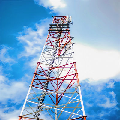 15M 20M 30M 45M 50M 3/4 chân Truyền thông ống ăng ten Mast Tháp thép góc