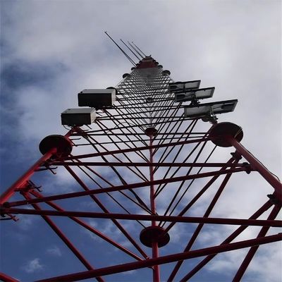 Giá nhà sản xuất 2g 3g 4g 5g Truyền thông không dây Gsm Signal Antenna 3/4 chân Tháp thép ống