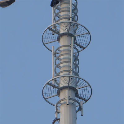 Giá tự hỗ trợ Wifi Điện thoại di động tầm xa Nền tảng làm việc Microwave ăng-ten thép Tháp độc lập