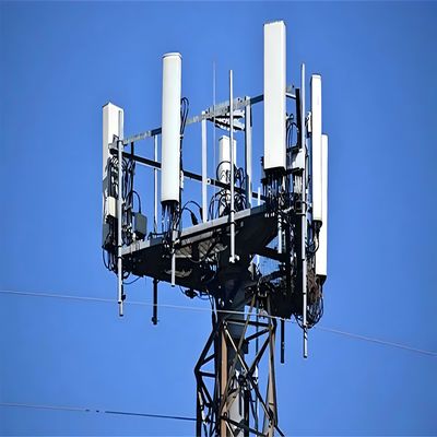 Ứng dụng chuyên nghiệp Wifi Long Range nền tảng làm việc Microwave tự hỗ trợ Monopole ăng-ten tháp