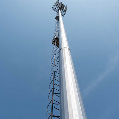 Chất lượng cao 20m 30m 45m 50m Truyền thông ăng-ten Cột 5G Điện thoại di động Đài trạm cơ sở tín hiệu Monopole Thép Tháp viễn thông