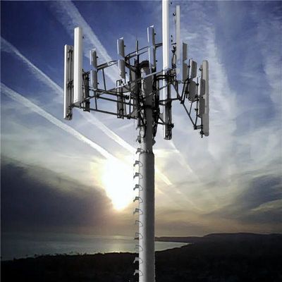 4G 5G tín hiệu tế bào cột Monopole Tháp Ống điện GSM ăng-ten đệm đệm
