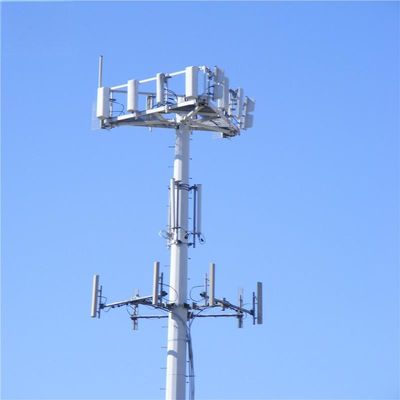 Thép 20 mét Gsm Tháp Thép Monopole Tháp Truyền thông Để bán