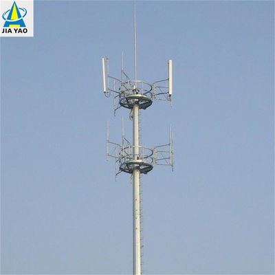 Hot Dip Galvanized Multifunction Monopole Tower 5g Internet Điện thoại di động tín hiệu truyền thông Tháp thép