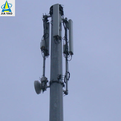 Hot Dip Galvanized Multifunction Monopole Tower 5g Internet Điện thoại di động tín hiệu truyền thông Tháp thép