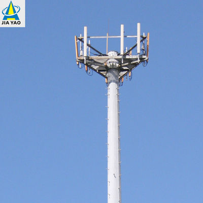 Hot Dip Galvanized Multifunction Monopole Tower 5g Internet Điện thoại di động tín hiệu truyền thông Tháp thép