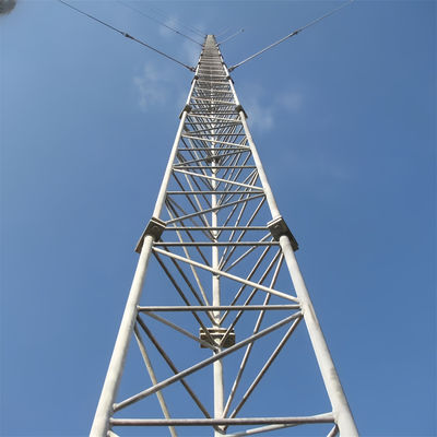 Tháp truyền thông 3 chân ống thép vi sóng 20 - 70m