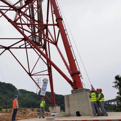 33KV đến 110KV Tháp truyền điện góc Tháp sắt 30-180 km/h Tốc độ gió