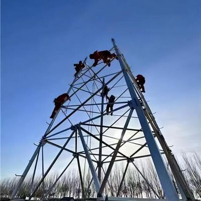 33KV đến 110KV Tháp truyền điện góc Tháp sắt 30-180 km/h Tốc độ gió