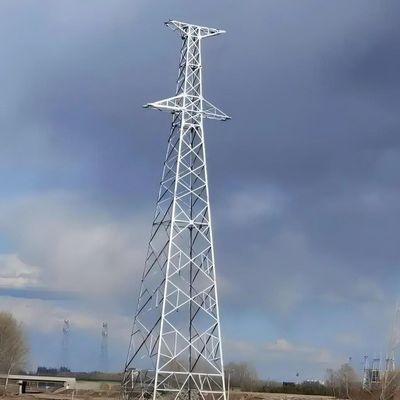 110 Kv Tháp dây chuyền điện lớn sợi dây chuyền dây chuyền truyền dẫn ống đơn Tháp độc quyền