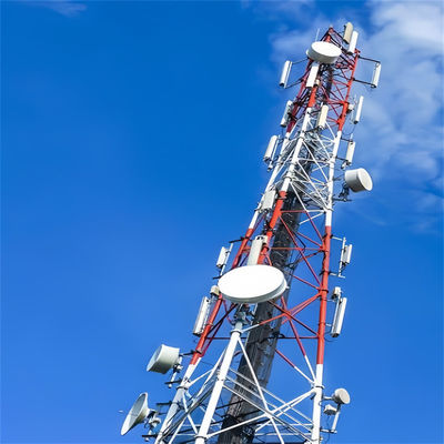10 20 30 40 50 60M Tháp thép ống kẽm Wifi tín hiệu Bts Tivi 3 chân Tháp thép ống