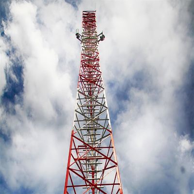 Tháp lưới tự hỗ trợ 30m để truyền thông Tháp GSM làm bằng thép góc