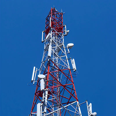 Tháp lưới tự hỗ trợ 30m để truyền thông Tháp GSM làm bằng thép góc