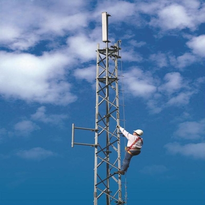 Tháp ăng ten thép góc 3 chân cho viễn thông, thép góc 20 30 40 45 50 55 60 M