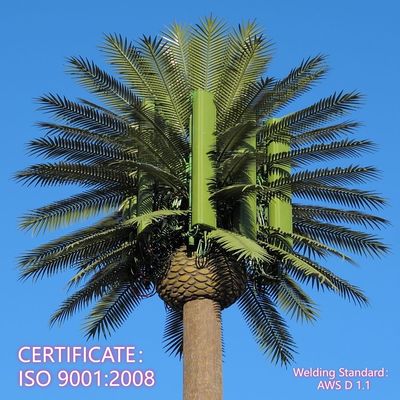 Tháp cây sinh học năng lượng mặt trời thiết kế tùy chỉnh đa ăng-ten cho mạng Edge đô thị