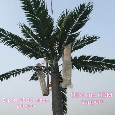 Tháp cây sinh học năng lượng mặt trời thiết kế tùy chỉnh đa ăng-ten cho mạng Edge đô thị