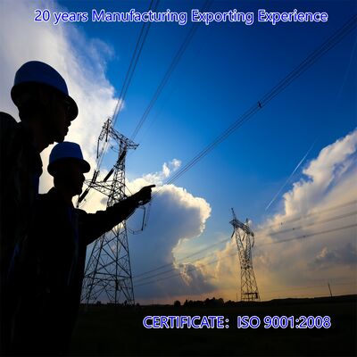 Điện áp cao 220KV 500KV Thép góc kẽm Tháp truyền điện Cột tiện ích treo