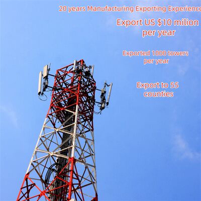 Tháp thép góc 4 chân được thiết kế để đáp ứng các tiêu chuẩn ANSI TIA và EN, cung cấp hỗ trợ cho các dự án cơ sở hạ tầng viễn thông và điện