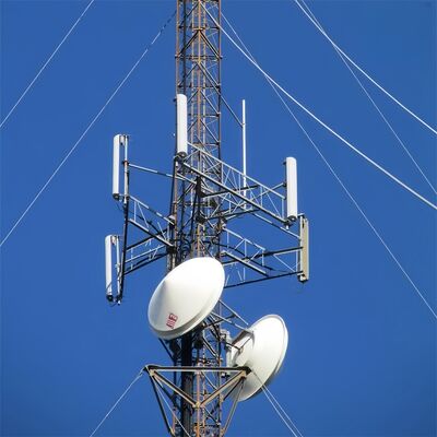 Guyed Wire Tower thiết kế các ứng dụng nâng cao bao phủ rộng rãi bằng cách sử dụng vật liệu thép được chứng minh các mã thiết kế kỹ thuật