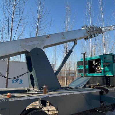 Đèn thép kẽm kính thiên văn + Truyền thông 15 20 25M 5G 4G Wifi Tháp khẩn cấp di động