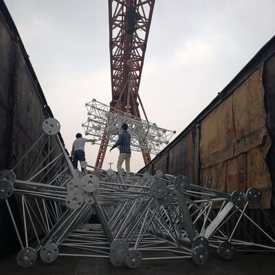 Steel Guyed Wire Tower designed with mild steel and high tensile steel options to meet diverse engineering requirements