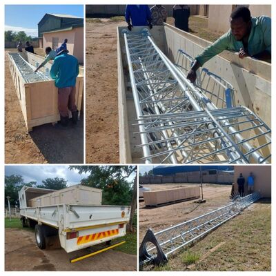 Tháp dây thép thép galvanized 20m-120m có thể tùy chỉnh cho 5G Telecom FM Broadcast Wind Monitoring