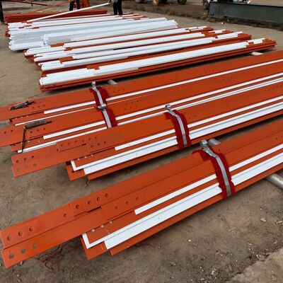 12 18 24 30M 3 chân Thép nhẹ mạ kẽm Tự hỗ trợ Cột truyền thông ngoại ô lò vi sóng 5G 4G ngoài trời