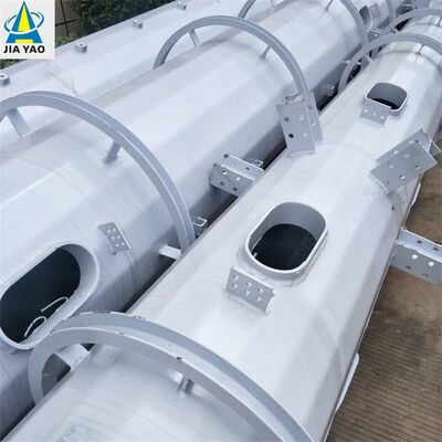 14 20 26M Kích thước nhỏ gọn Thép mạ kẽm đơn cực Tự hỗ trợ Tháp viễn thông vệ tinh khu vực nhỏ 5G 4G ngoài trời