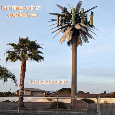 Cấu trúc cây nhân tạo Tháp Cây Bionic với thiết kế mô-đun để tích hợp viễn thông và cảm biến môi trường